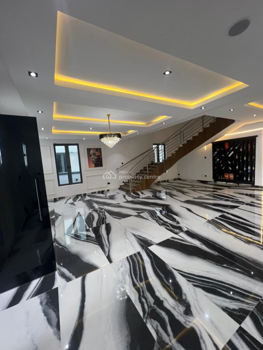 Exquisite 6 Bedroom Fully Detached Duplex with Bq, Royal Garden Estate, Lekki Phase 2, Lekki, Lagos, Detached Duplex for Sale