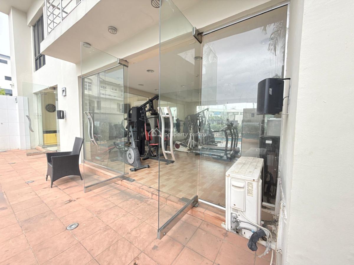 Furnished 1 Bedroom Apartment with Ensuite Bedroom and Big Balcony, Banana Island, Ikoyi, Lagos, Mini Flat (room and Parlour) for Rent