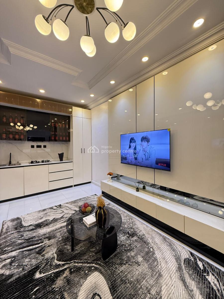 Apartment Name: Venice  Deluxe 1 Bedroom Bathub Apartment with Red Room, Osapa, Lekki, Lagos, House Short Let