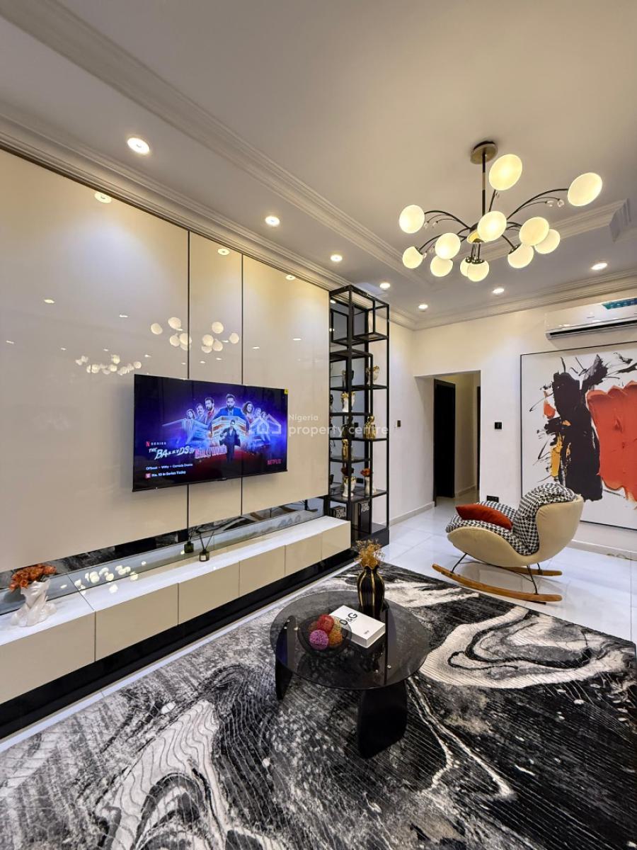 Apartment Name: Venice  Deluxe 1 Bedroom Bathub Apartment with Red Room, Osapa, Lekki, Lagos, House Short Let