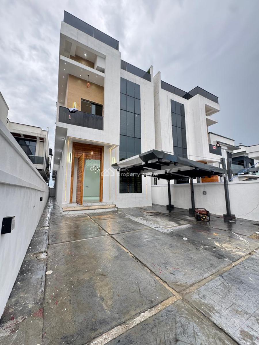 5 Bedroom All Ensuite, Bq, Swimming Pool, Cinema, Gym, 24 Hours Security, Orchid Road, Lekki, Lagos, Detached Duplex for Sale