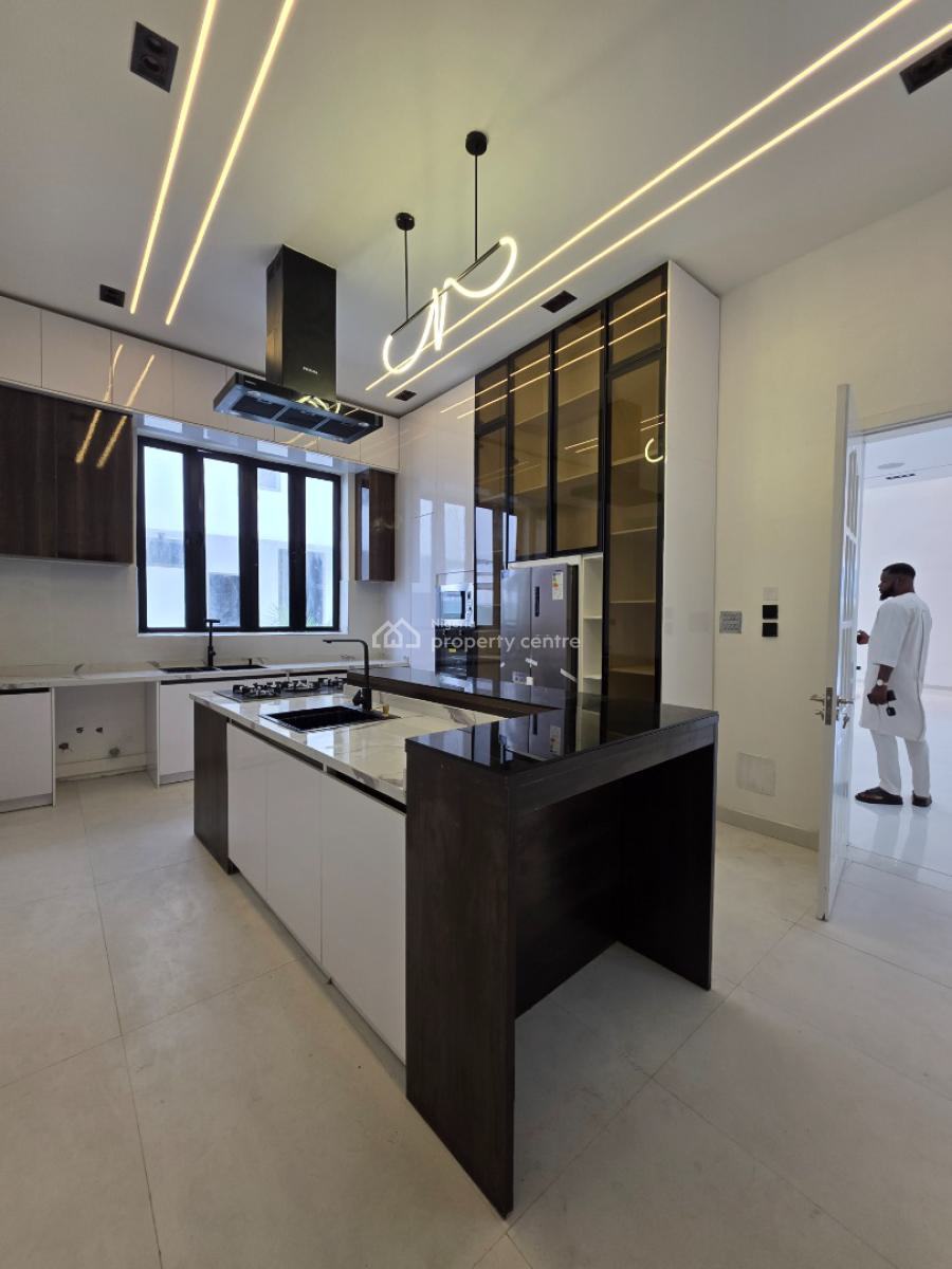 Luxury 5 Bedroom Detached Duplex with Cinema + Swimming Pool, Palm Residence Estate, Osapa, Lekki, Lagos, Detached Duplex for Sale