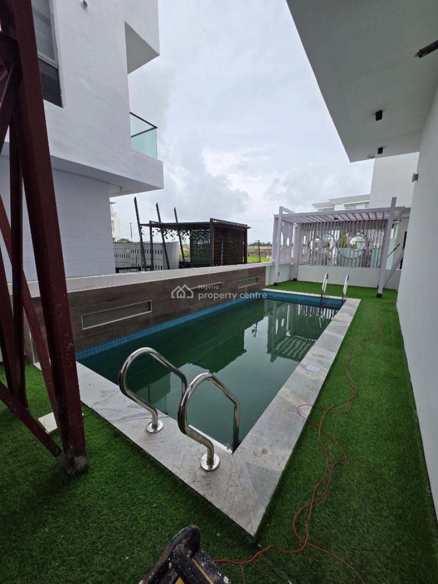 Luxury 5 Bedroom Detached Duplex with Cinema + Swimming Pool, Palm Residence Estate, Osapa, Lekki, Lagos, Detached Duplex for Sale