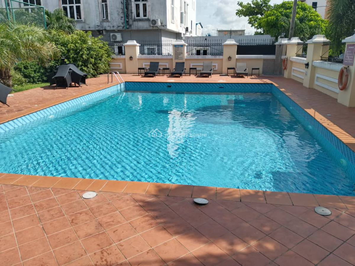3 Bedrooms Apartment with Bq, Swimming Pool, Gym, Tennis Court, Lekki Phase 1, Lekki, Lagos, House for Rent