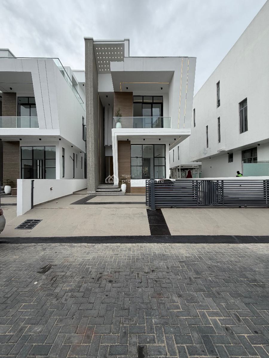 Spacious 5 Bedroom Fully Detached House with Bq, Osapa London, Lekki, Lagos, Detached Duplex for Sale