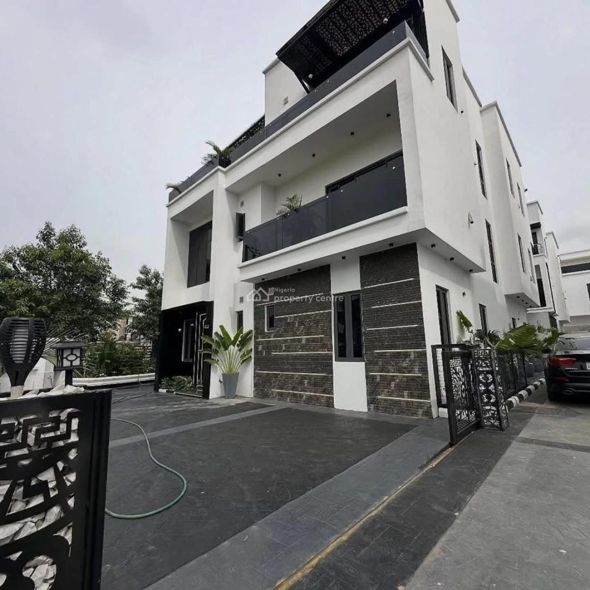 Smart 5: Bedroom Detached Duplex with Bq and Swimming Pool, Kado, Abuja, Detached Duplex for Sale