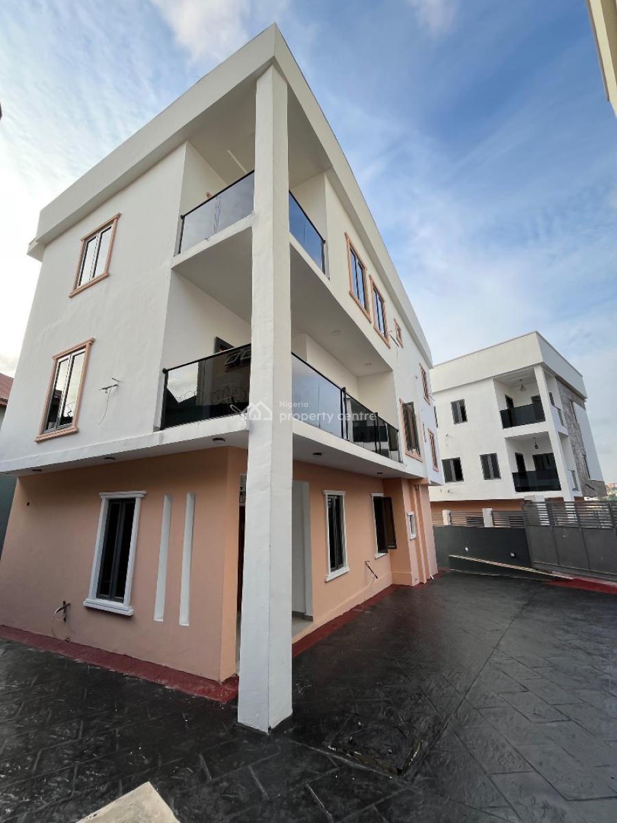 a Massive Newly Built 5 Bedroom Fully Detached Duplex in a Secured Est, Gra Phase 2, Magodo, Lagos, Detached Duplex for Sale