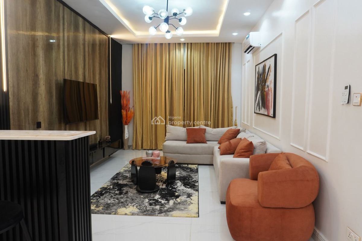 Cozy 2-bedroom Apartment with Snooker, Gym, Pool and Ps5 on Request, Ikate Elegushi, Lekki, Lagos, Detached Duplex Short Let