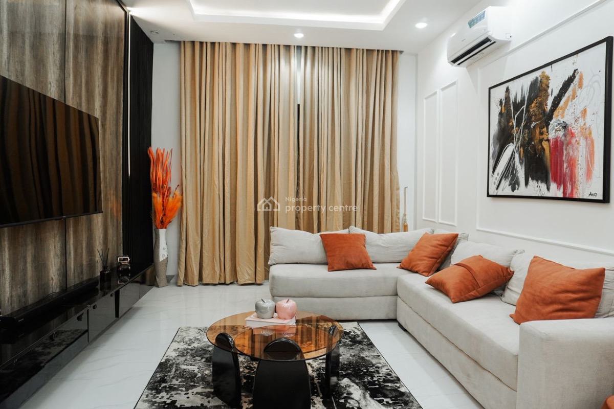 Cozy 2-bedroom Apartment with Snooker, Gym, Pool and Ps5 on Request, Ikate Elegushi, Lekki, Lagos, Detached Duplex Short Let