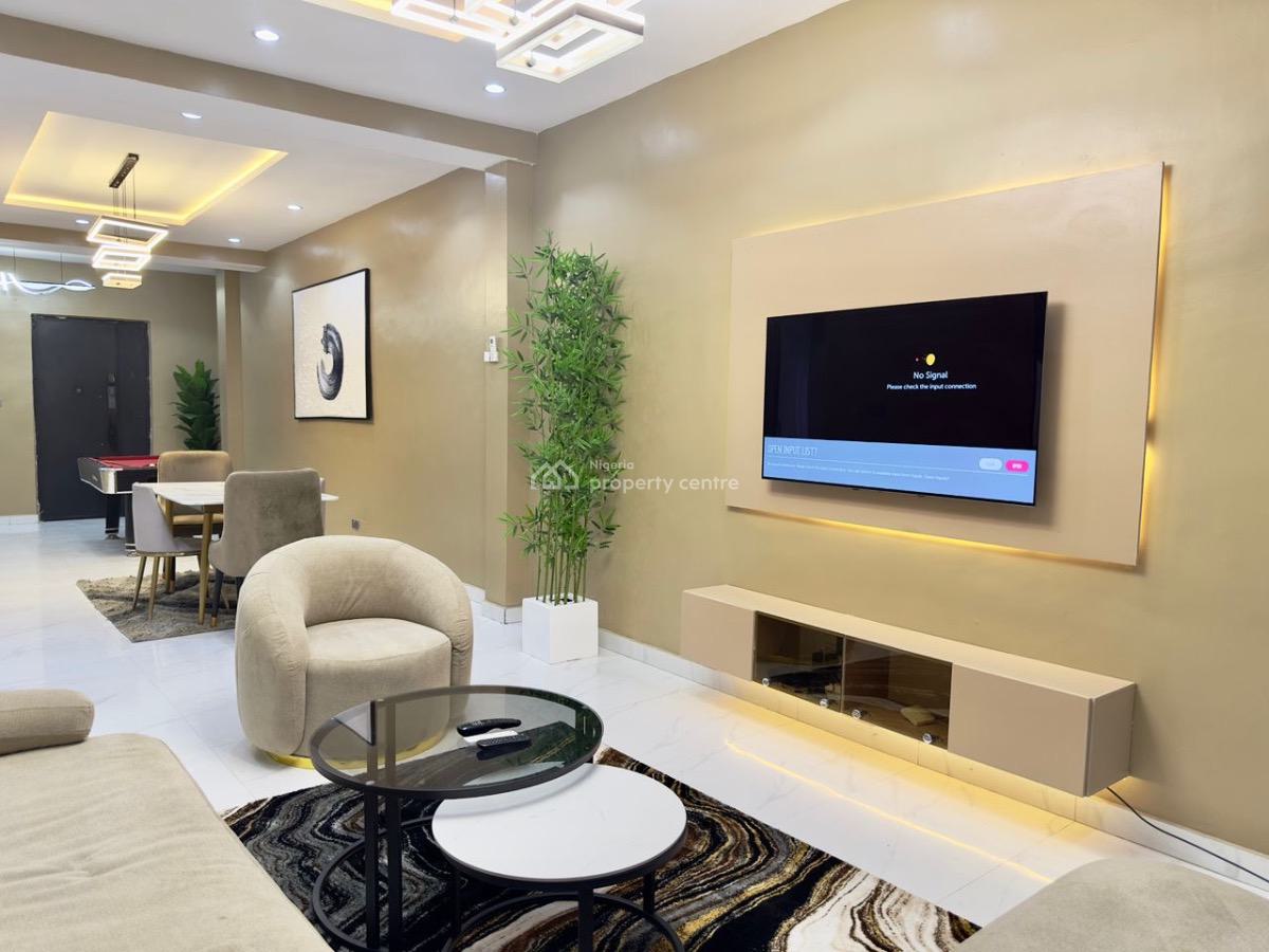 Cozy 2-bedroom Apartment with Snooker, Gym and Pool, Ikate Elegushi, Lekki, Lagos, Detached Duplex Short Let