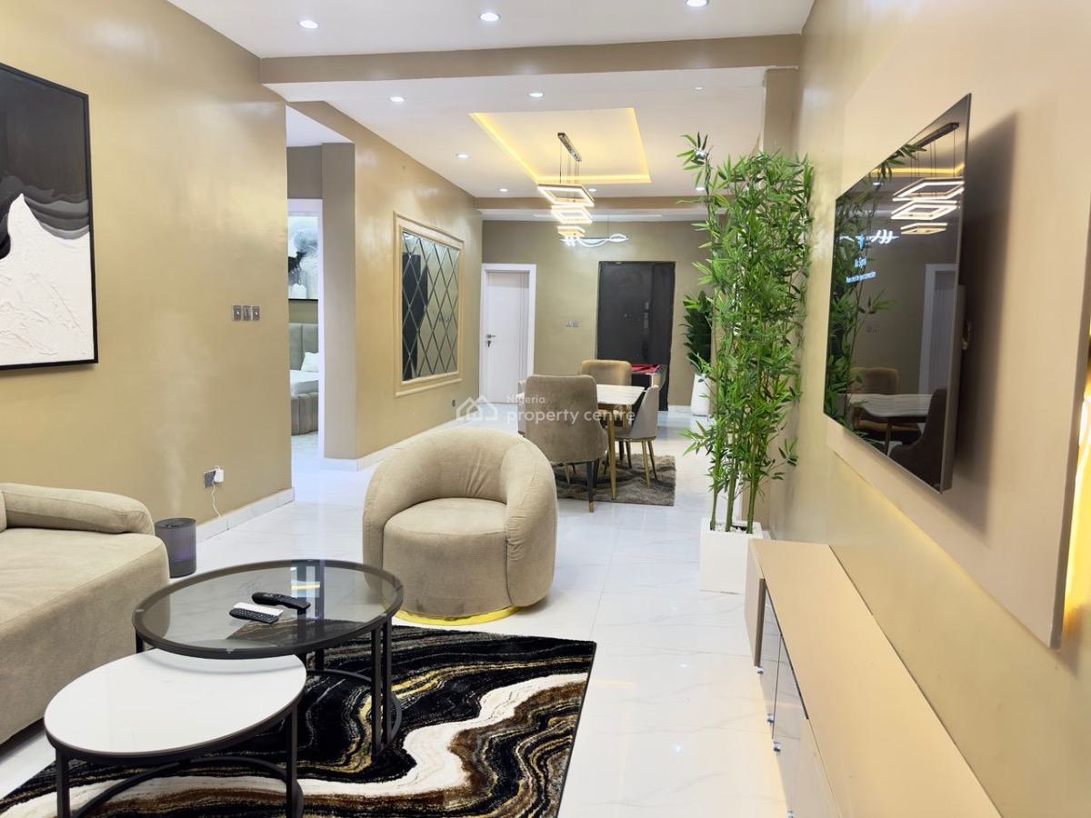 Cozy 2-bedroom Apartment with Snooker, Gym and Pool, Ikate Elegushi, Lekki, Lagos, Detached Duplex Short Let