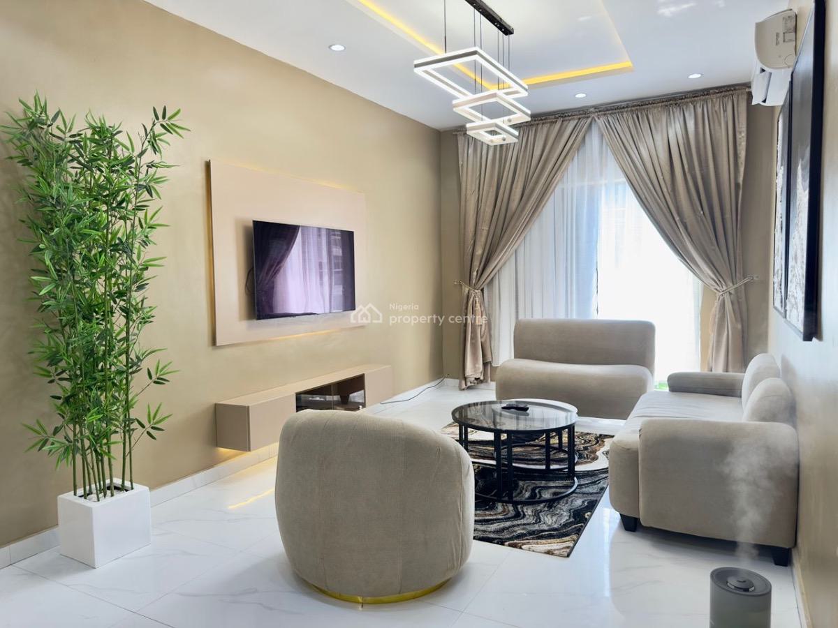 Cozy 2-bedroom Apartment with Snooker, Gym and Pool, Ikate Elegushi, Lekki, Lagos, Detached Duplex Short Let
