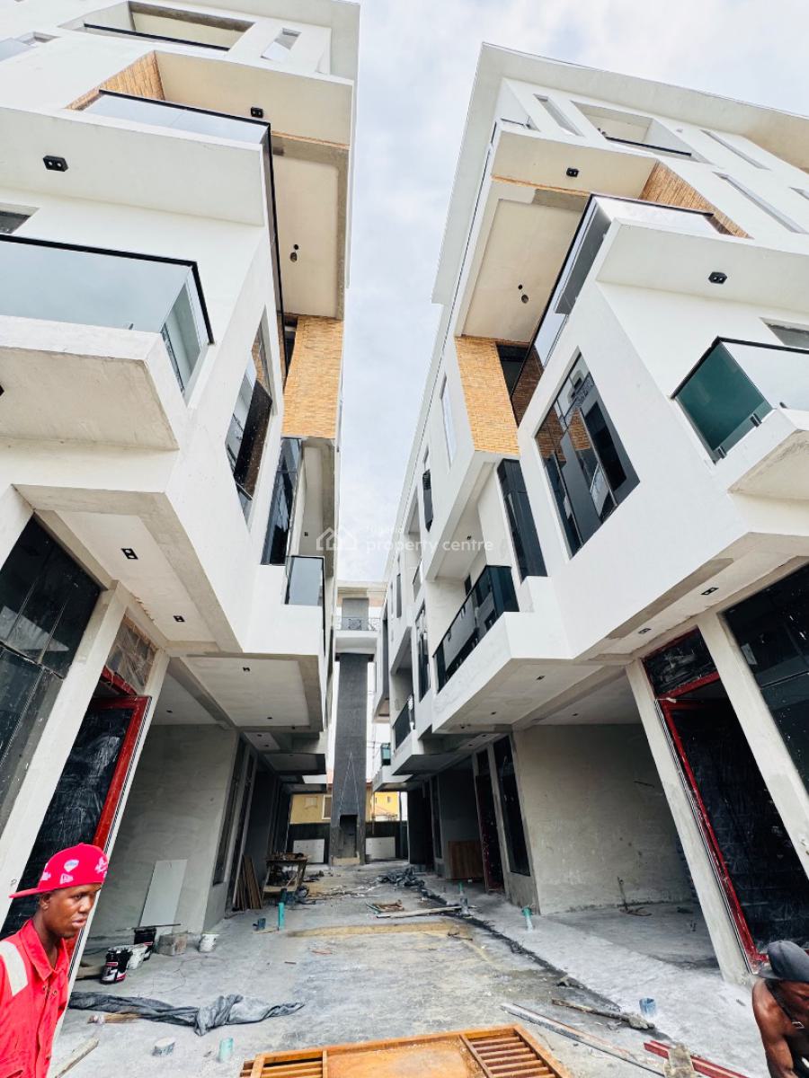 Brand New Spacious 4 Bedroom Maisonette, Chevron Toll Gate, Lekki, Lagos, House for Sale