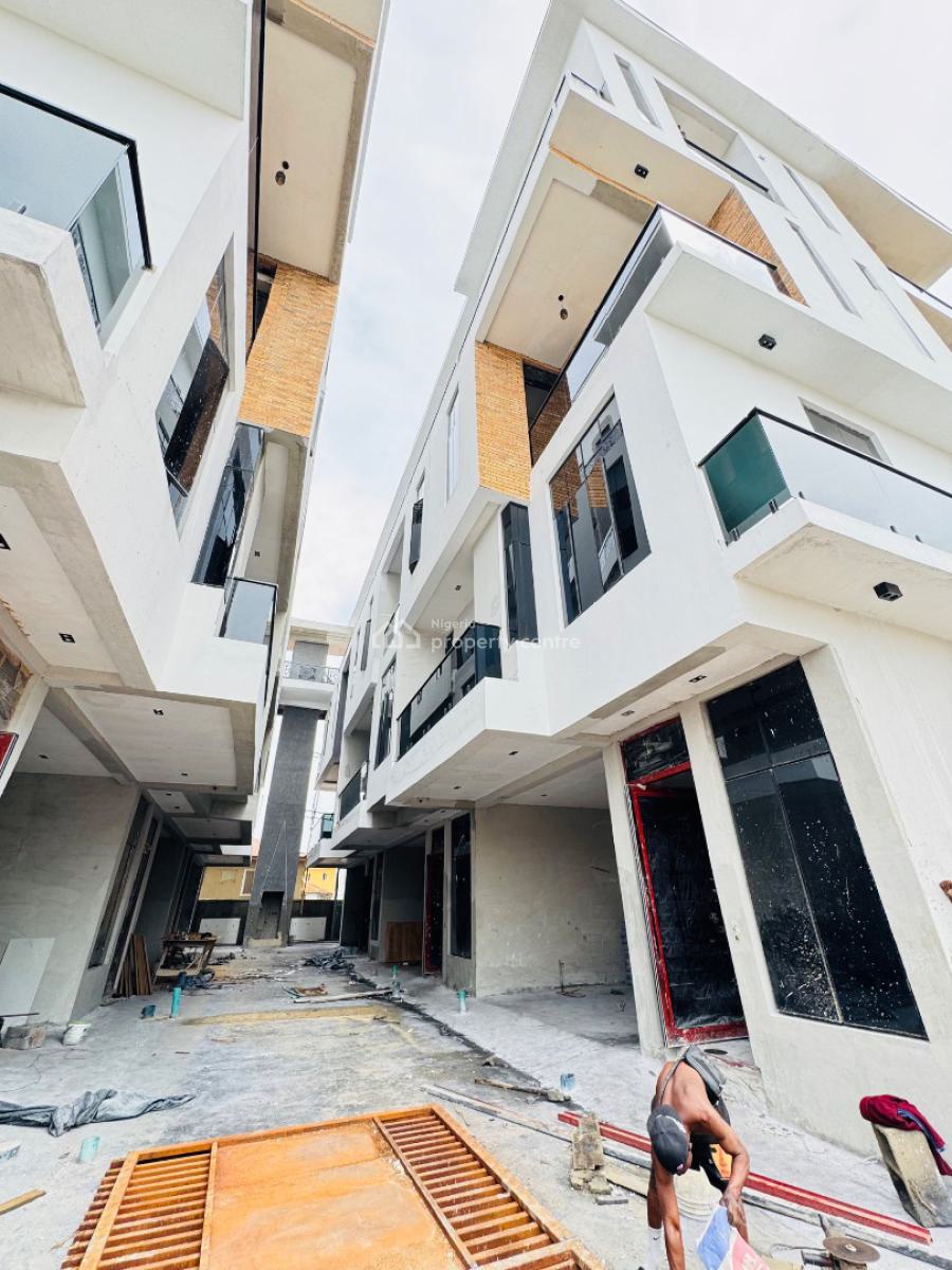 Brand New Spacious 4 Bedroom Maisonette, Chevron Toll Gate, Lekki, Lagos, House for Sale