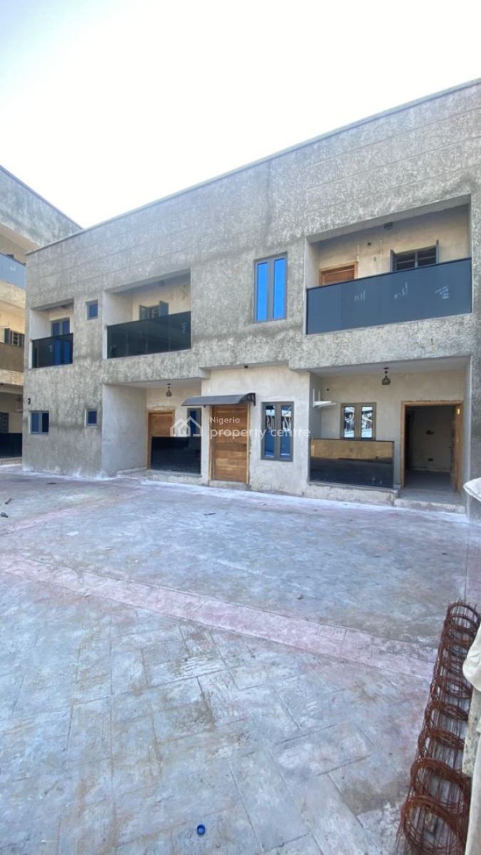 New 2 Bedroom All En-suite Apartment in a Coded Estate, Peninsular Gardens Estate, Sangotedo, Ajah, Lagos, Flat / Apartment for Rent