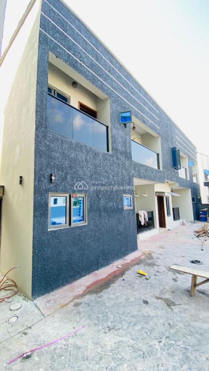 New 2 Bedrooms All En-suite Apartment in a Coded Estate, Peninsular Gardens Estate, Sangotedo, Ajah, Lagos, Flat / Apartment for Rent