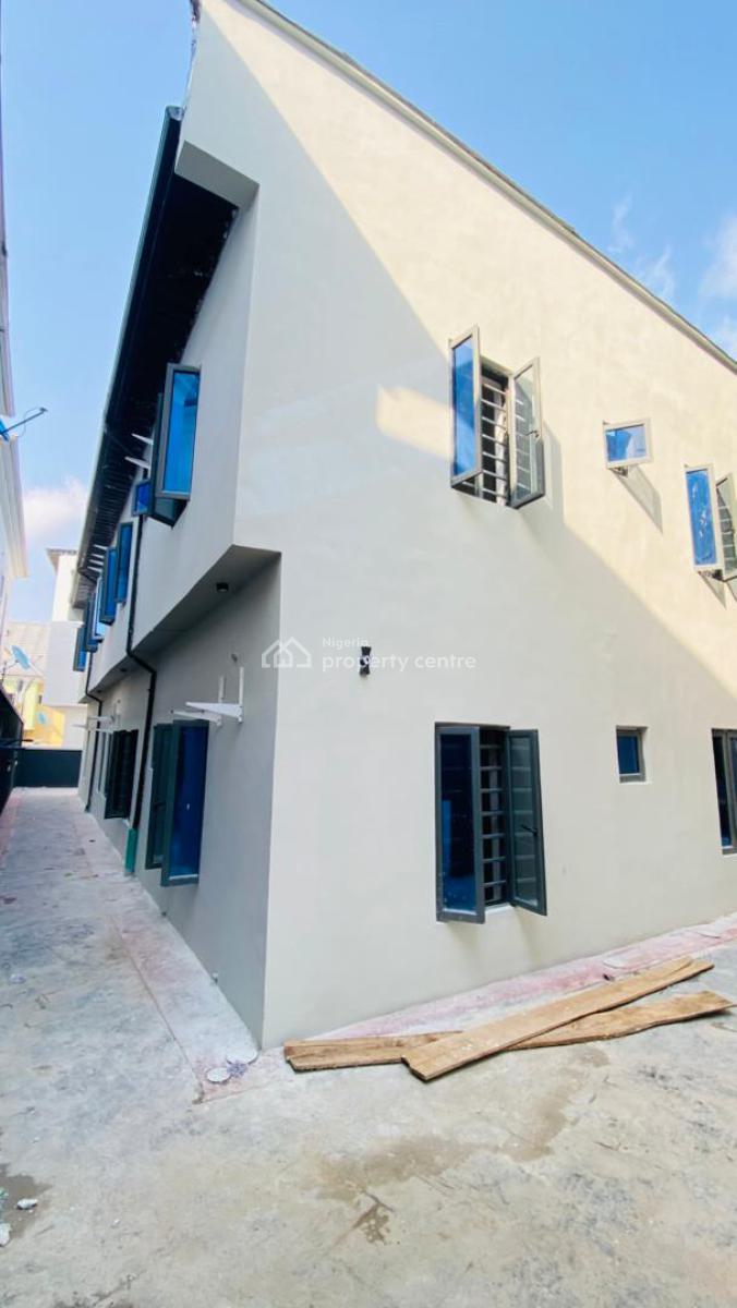 New 2 Bedrooms All En-suite Apartment in a Coded Estate, Peninsular Gardens Estate, Sangotedo, Ajah, Lagos, Flat / Apartment for Rent