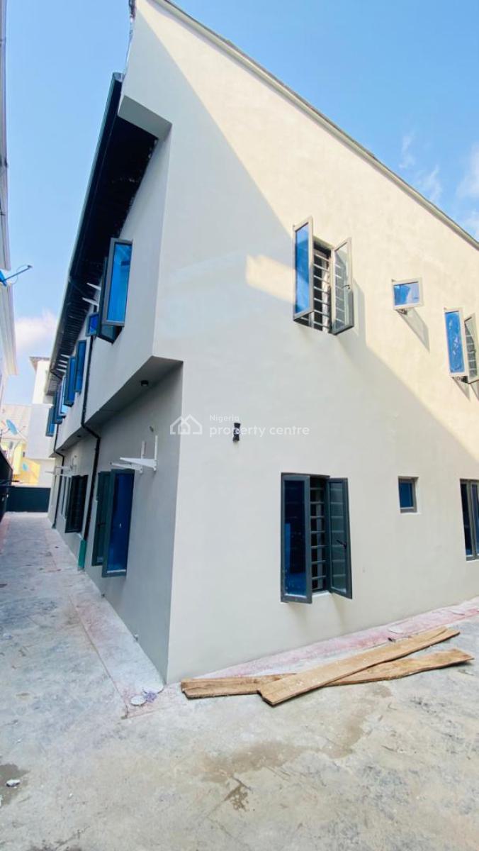 New 2 Bedrooms All En-suite Apartment in a Coded Estate, Peninsular Gardens Estate, Sangotedo, Ajah, Lagos, Flat / Apartment for Rent