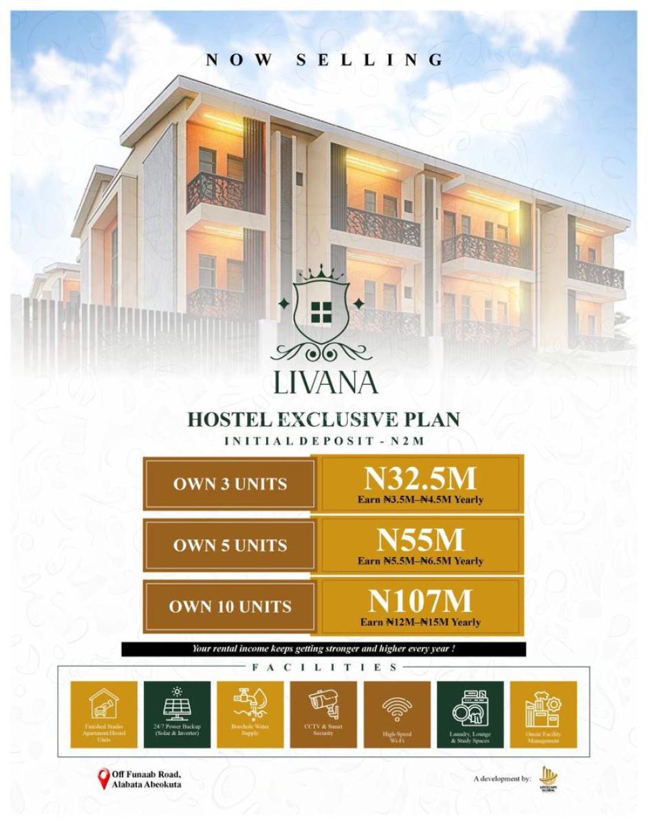 1 Bedroom Apartment, Abeokuta North, Ogun, Flat / Apartment for Sale