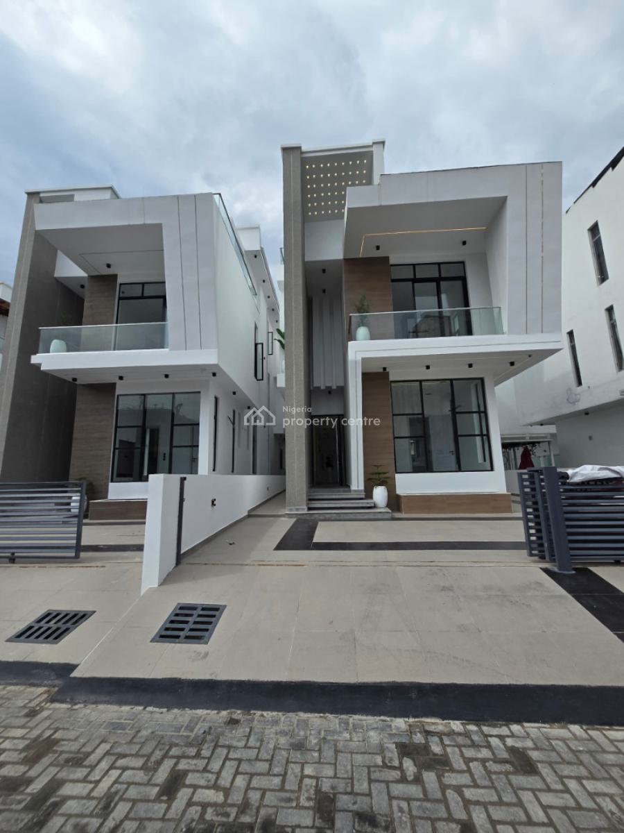 Stunning Architecturally Designed 5 Bedroom Detached House with Pool, Osapa, Lekki, Lagos, Detached Duplex for Sale