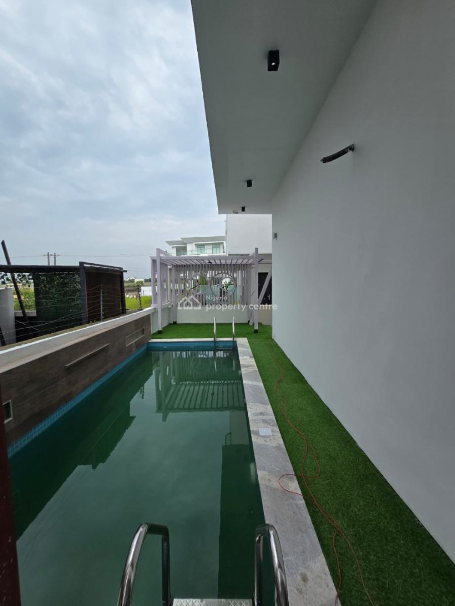 Stunning Architecturally Designed 5 Bedroom Detached House with Pool, Osapa, Lekki, Lagos, Detached Duplex for Sale
