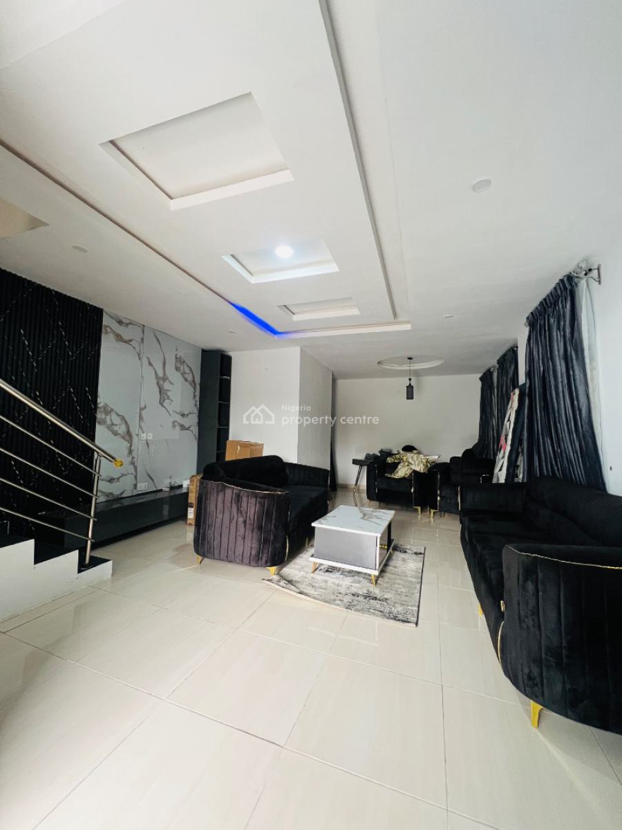 Sharp 3 Bedroom Semi Detached Duplex with a Self Contained Bq, Beachwood Estate, Just After Bogije, Bogije, Ibeju Lekki, Lagos, Semi-detached Duplex for Rent