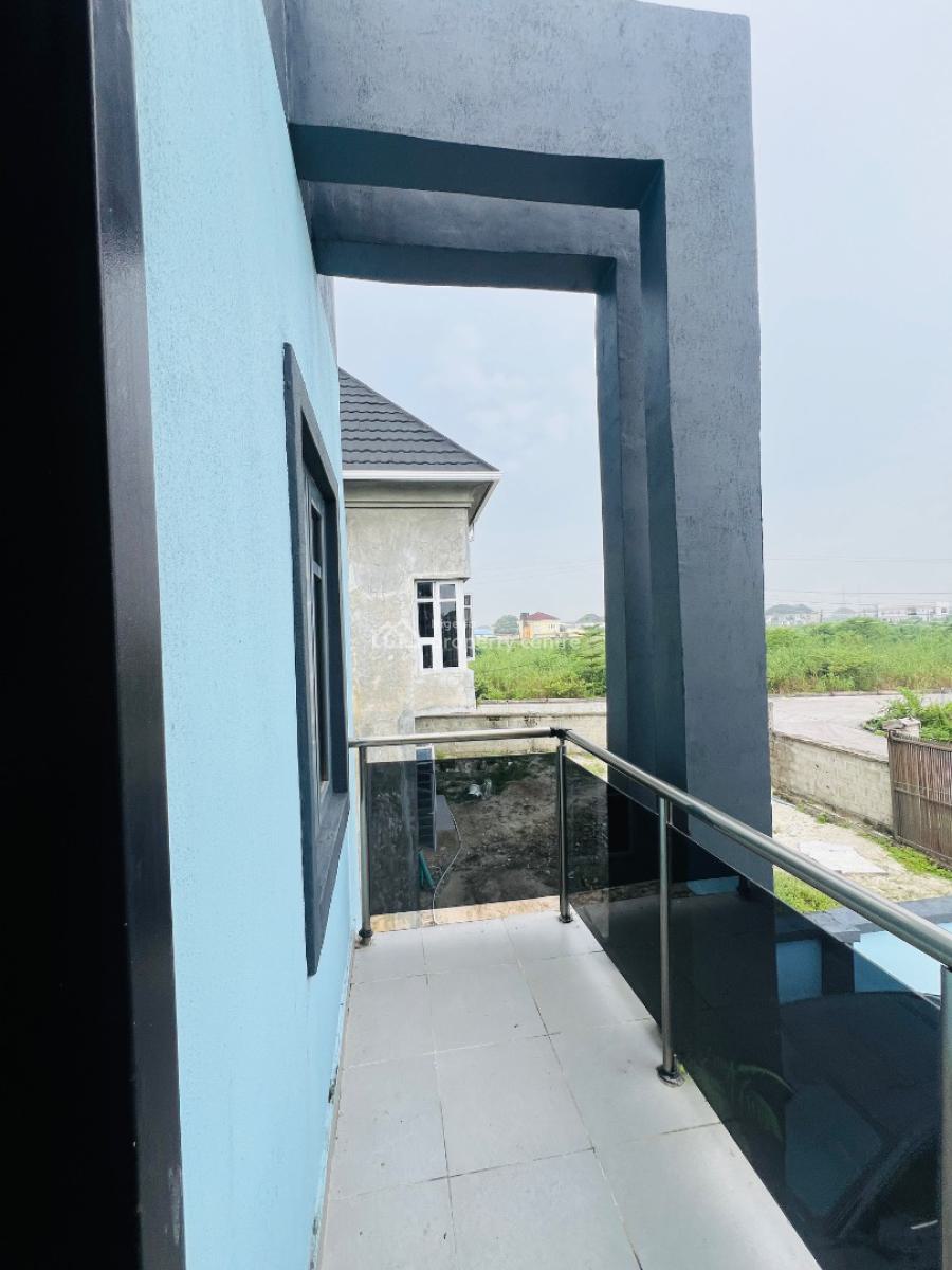Sharp 3 Bedroom Semi Detached Duplex with a Self Contained Bq, Beachwood Estate, Just After Bogije, Bogije, Ibeju Lekki, Lagos, Semi-detached Duplex for Rent