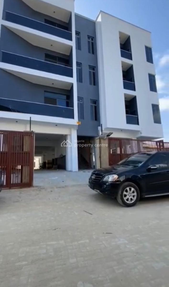 Brand New 3 Bedroom Flat with 24 Hours Light, Lcc, Second Toll Gate, Lekki, Lagos, Flat / Apartment for Rent