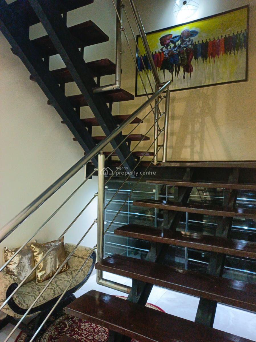 Luxurious 3-bedroom Terrace Serviced Apartment, Roxton Terrace, 8 Ojomu Road, Ikoyi, Lagos, Terraced Duplex Short Let