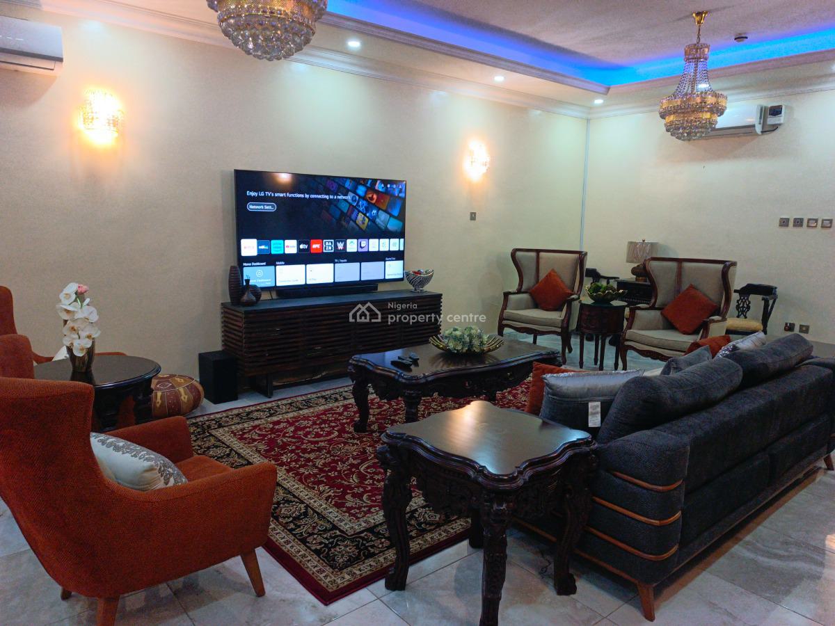 Luxurious 3-bedroom Terrace Serviced Apartment, Roxton Terrace, 8 Ojomu Road, Ikoyi, Lagos, Terraced Duplex Short Let