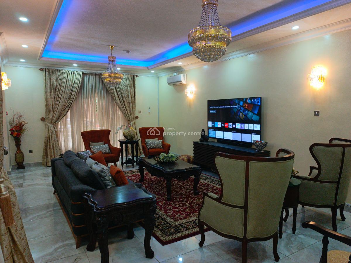Luxurious 3-bedroom Terrace Serviced Apartment, Roxton Terrace, 8 Ojomu Road, Ikoyi, Lagos, Terraced Duplex Short Let
