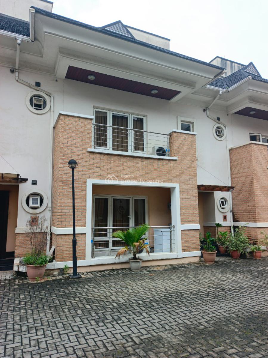 Luxurious 3-bedroom Terrace Serviced Apartment, Roxton Terrace, 8 Ojomu Road, Ikoyi, Lagos, Terraced Duplex Short Let