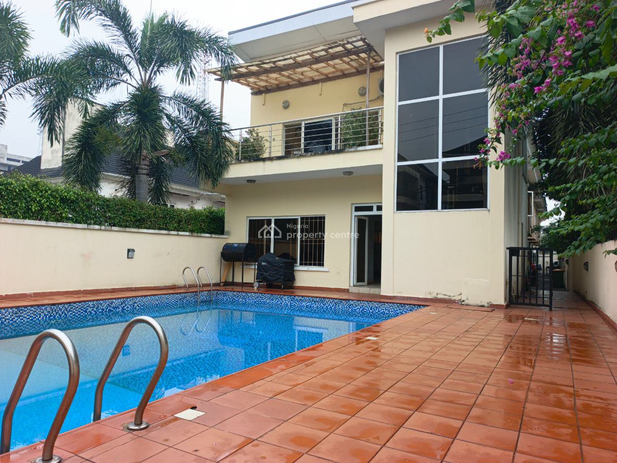 Luxurious 3-bedroom Terrace Serviced Apartment, Roxton Terrace, 8 Ojomu Road, Ikoyi, Lagos, Terraced Duplex Short Let