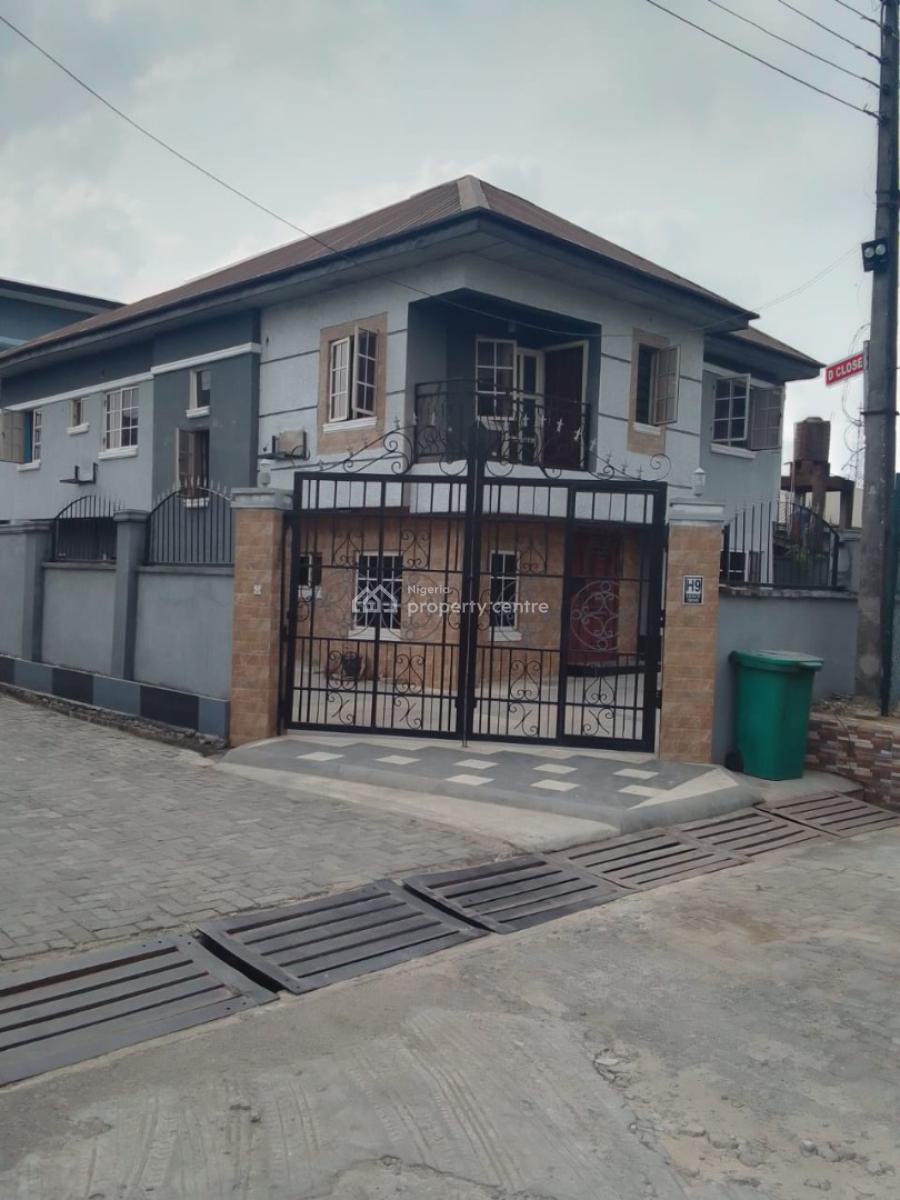 4 Bedrooms Fully Detached Duplex with 2 Rooms Bq, Ifako, Gbagada, Lagos, Detached Duplex for Sale