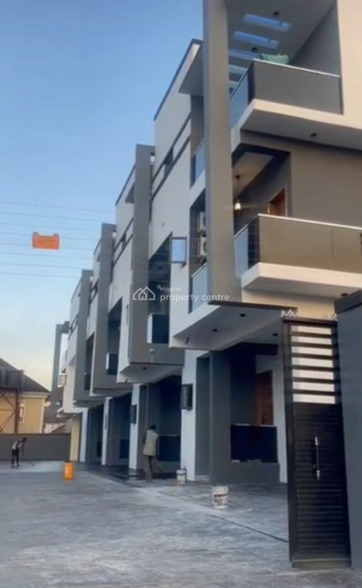 4 Bedroom Terrace Duplex with Bq, Monumental Estate, Monu, Opebi, Ikeja, Lagos, Terraced Duplex for Rent