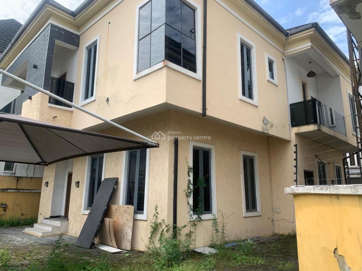 Fully Detached 5-bedroom Duplex with Bq, Chevron, Lekki, Lagos, Detached Duplex for Sale