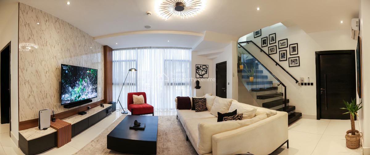 Luxury 3 Three Bedroom Apartment Penthouse, Ikoyi, Lagos, Flat / Apartment Short Let