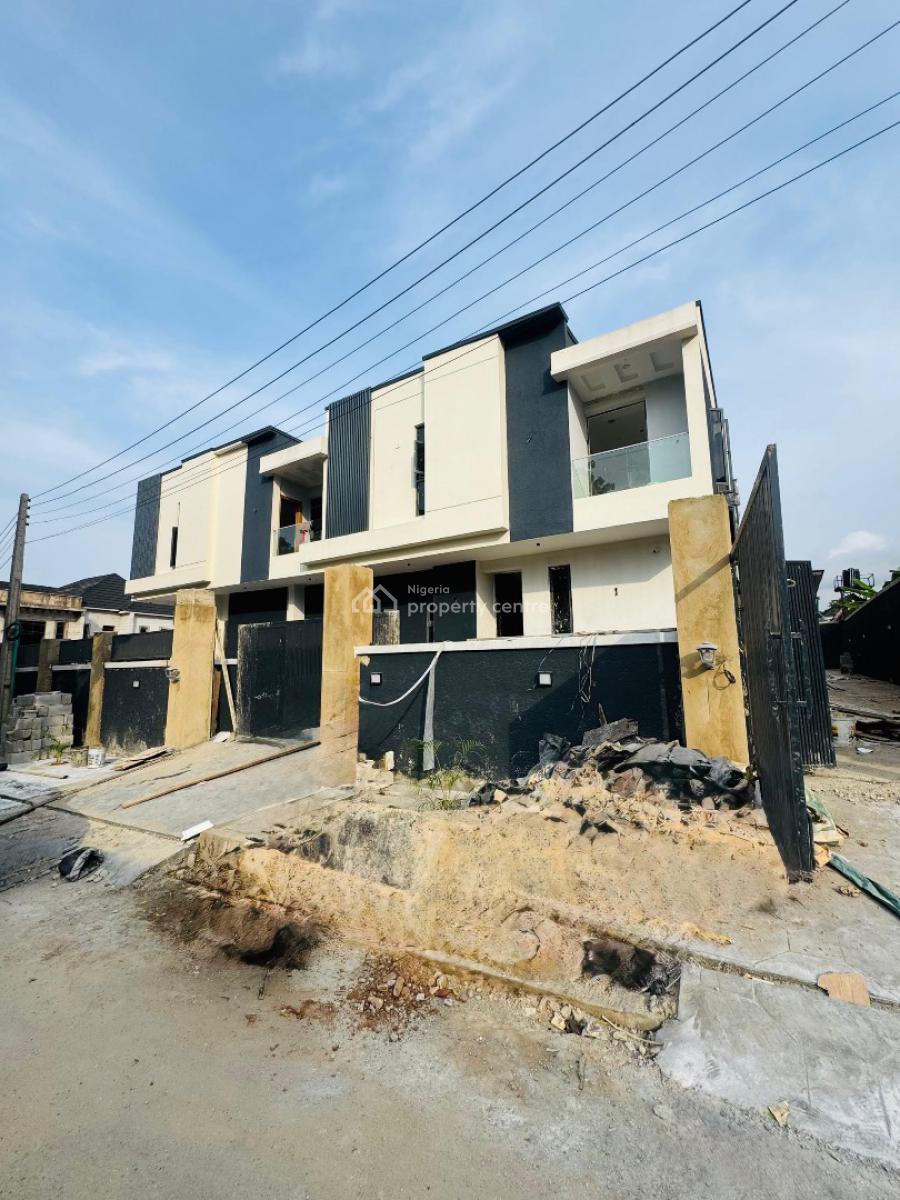 Newly Built 4 Bedroom Semi Detached Duplex with Bq, Gra Phase 1, Magodo, Lagos, Semi-detached Duplex for Sale