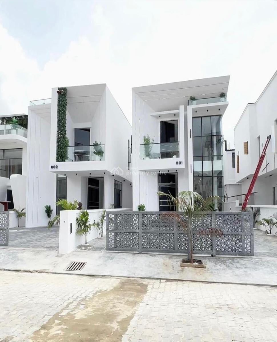 Stunning 5 Bedroom Fully Detached Duplex in a Secure Estate, Chevron, Lekki, Lagos, Detached Duplex for Sale