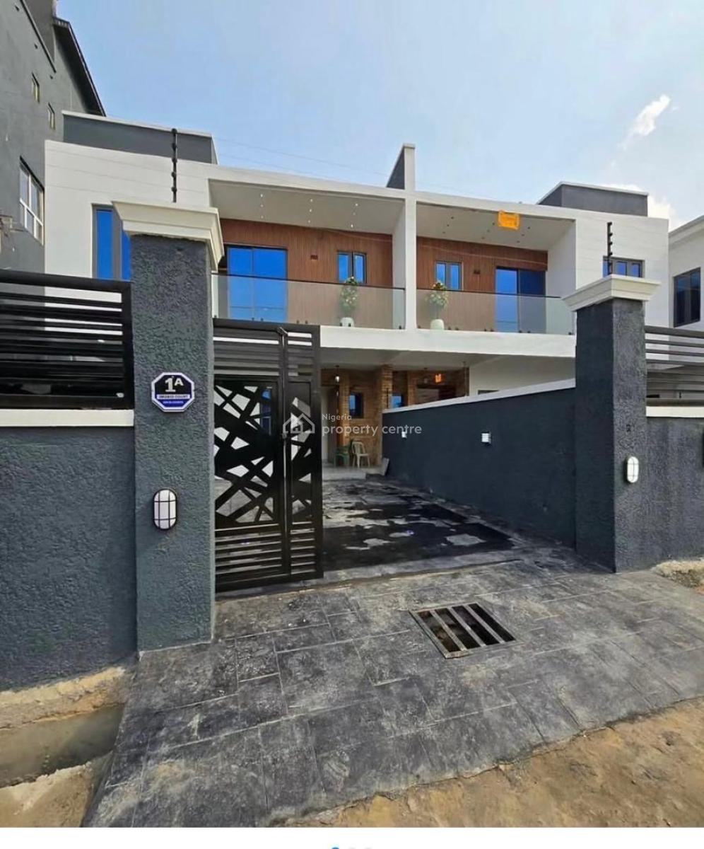 Beautifully Built 4 Bedroom Semi Detached Duplex with Bq, Ajah, Lekki, Lagos, Semi-detached Duplex for Sale