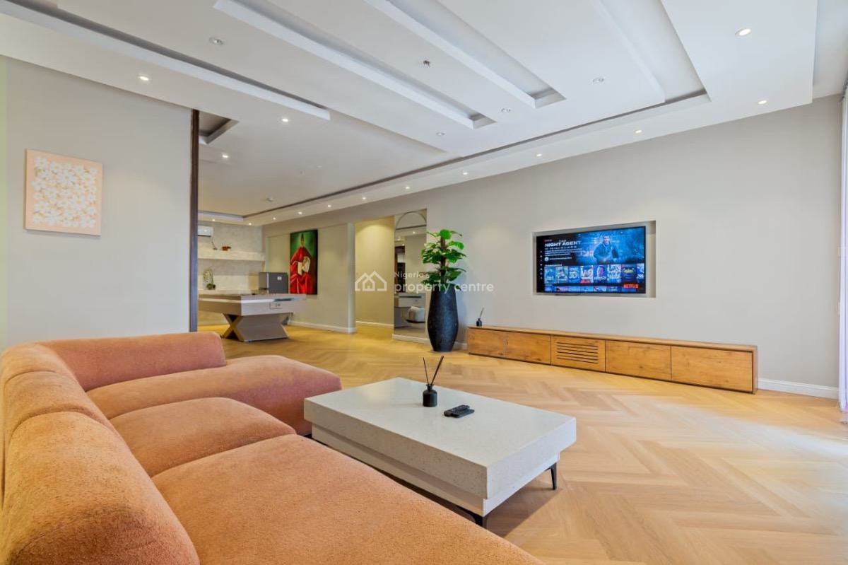 Luxury Two Bedroom with Pool, Snooker Table and Water Front, Lekki Phase 1, Lekki, Lagos, Flat / Apartment Short Let