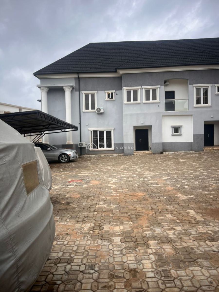 Lovely 4 Bedrooms Terrace Duplex with Bq, Gilmore, Jahi, Abuja, Terraced Duplex for Rent