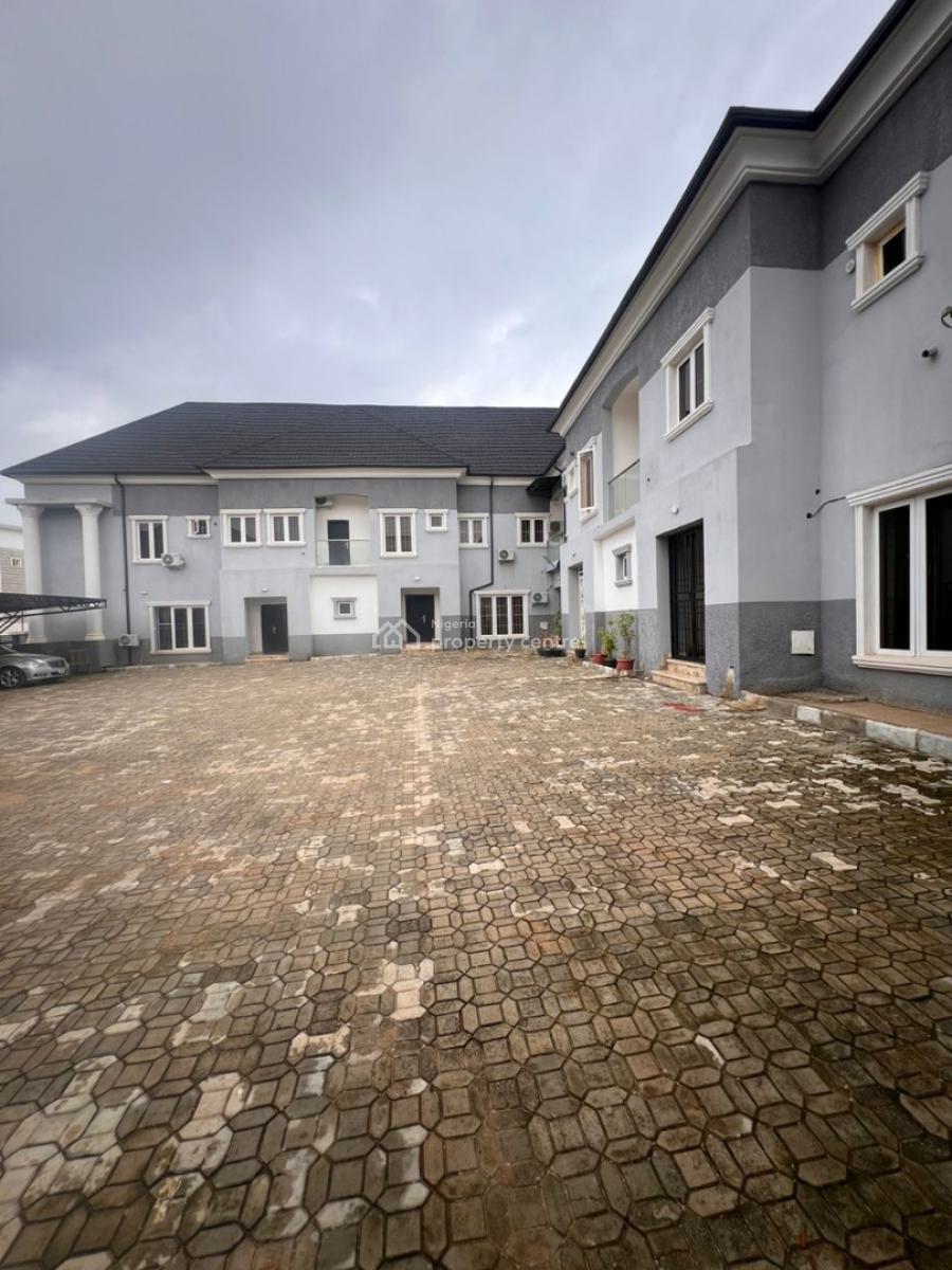 Lovely 4 Bedrooms Terrace Duplex with Bq, Gilmore, Jahi, Abuja, Terraced Duplex for Rent