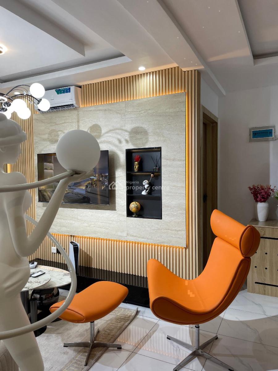 New in! Luxury & Cozy Living: Our Chic 1-bedroom Apartment with 24/7 P, Lekki Phase 1, Lekki, Lagos, Flat / Apartment Short Let