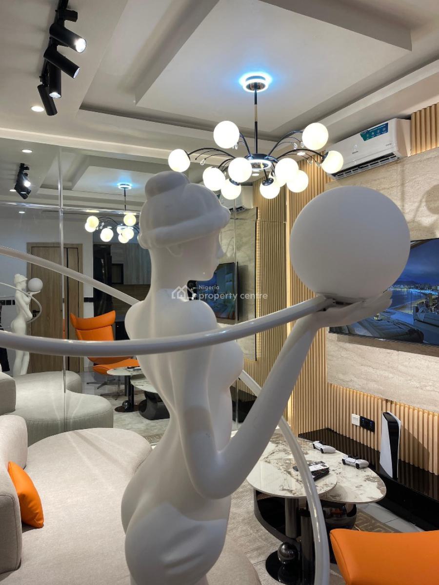 New in! Luxury & Cozy Living: Our Chic 1-bedroom Apartment with 24/7 P, Lekki Phase 1, Lekki, Lagos, Flat / Apartment Short Let