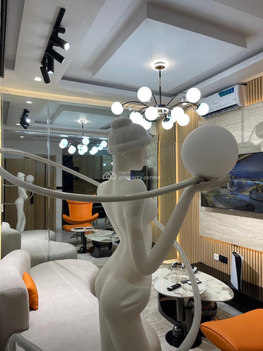 New in! Luxury & Cozy Living: Our Chic 1-bedroom Apartment with 24/7 P, Lekki Phase 1, Lekki, Lagos, Flat / Apartment Short Let