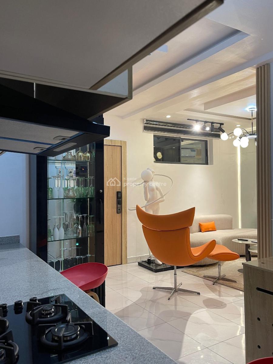 New in! Luxury & Cozy Living: Our Chic 1-bedroom Apartment with 24/7 P, Lekki Phase 1, Lekki, Lagos, Flat / Apartment Short Let