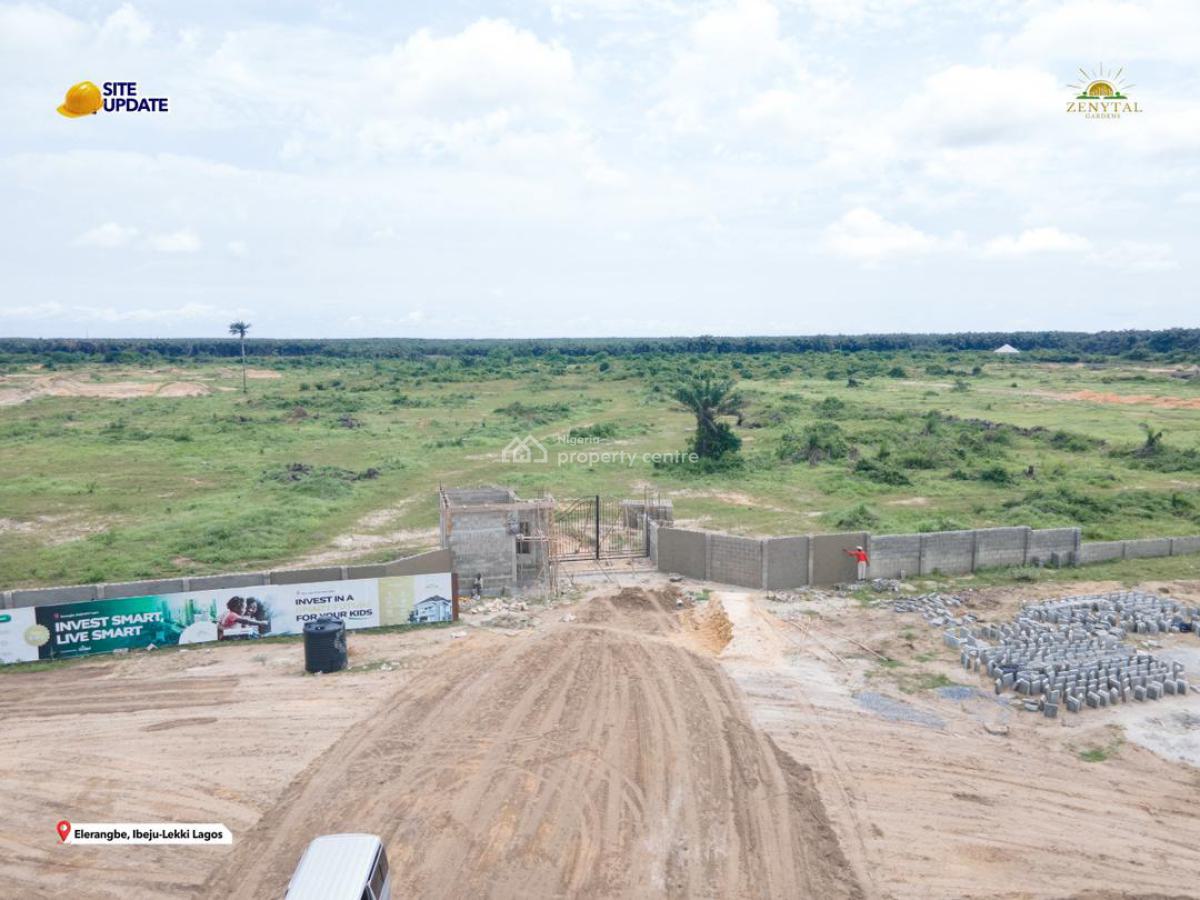 Affordable Plots of Estate Land with C of O, Zenytal Gardens Off Lekki Epe Expressway After Eleko, Eleranigbe, Ibeju Lekki, Lagos, Residential Land for Sale