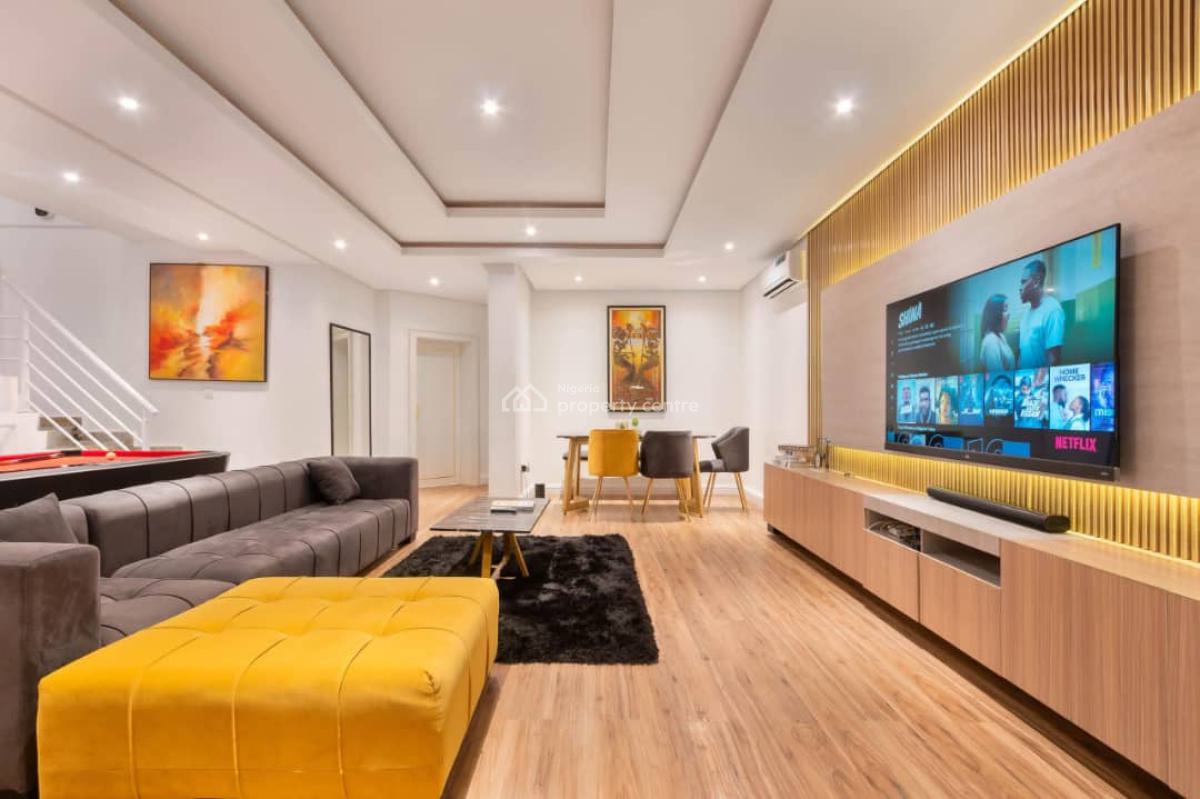 Newly Launched 2 Bedroom Apartment with Ps5 Pool and Gym, Banana Island, Ikoyi, Lagos, Flat / Apartment Short Let