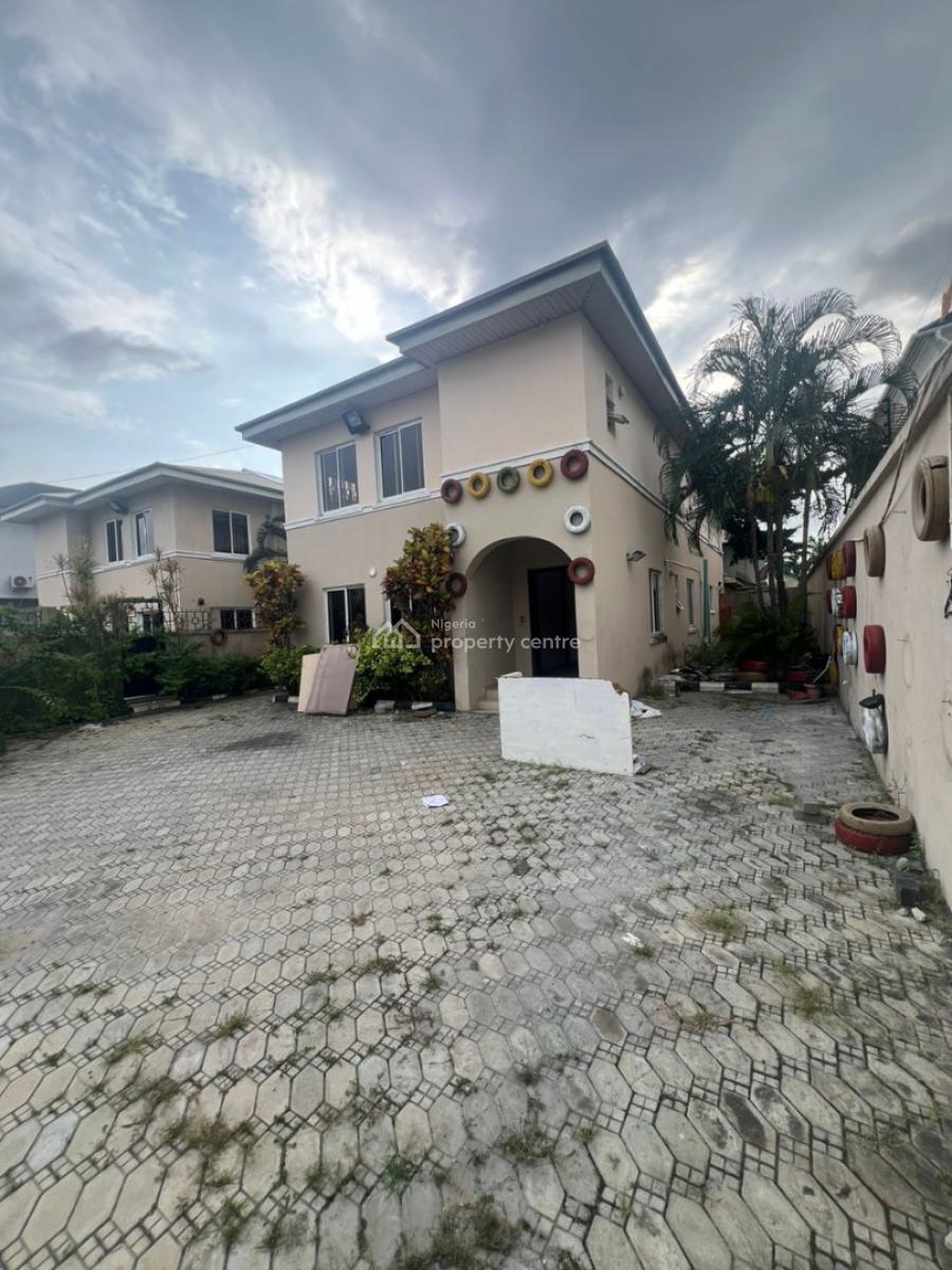 Self Compound 4 Bedroom Fully Detached Duplex, Lekki Phase 1, Lekki, Lagos, Detached Duplex for Rent